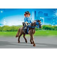 Playmobil 6922 Policajný príves pre kone 5