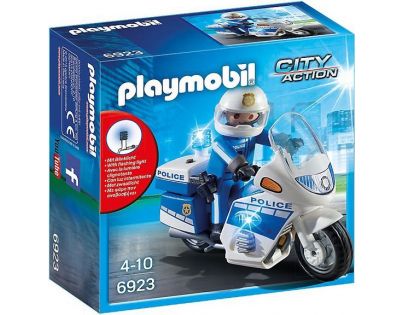 Playmobil 6923 Motohlídka s LED majáky