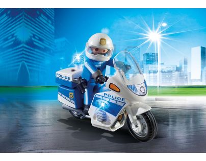 Playmobil 6923 Motohlídka s LED majáky