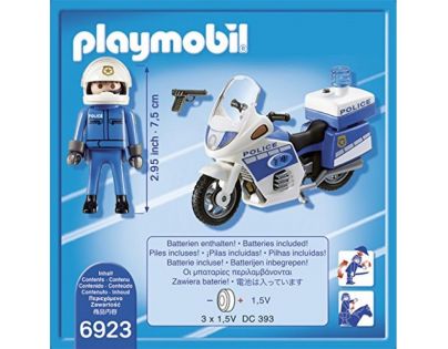 Playmobil 6923 Motohlídka s LED majáky