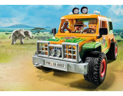 Playmobil 6937 Auto strážcu parku s prívesom