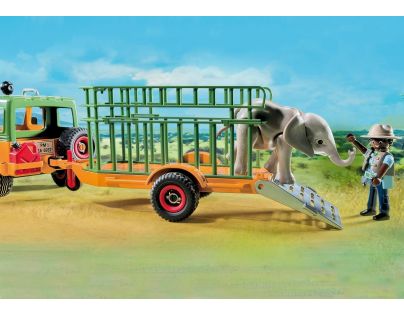 Playmobil 6937 Auto strážcu parku s prívesom