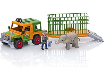 Playmobil 6937 Auto strážcu parku s prívesom