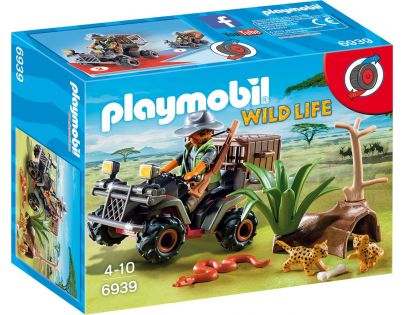 Playmobil 6939 Pytliak na štvorkolke