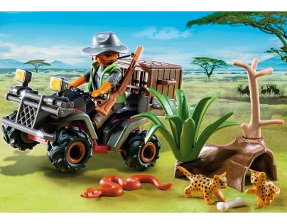 Playmobil 6939 Pytliak na štvorkolke