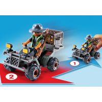 Playmobil 6939 Pytliak na štvorkolke 3