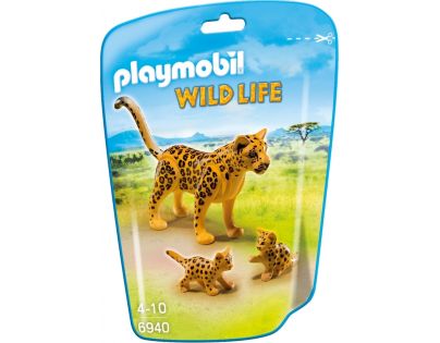 Playmobil 6940 Leopard s mláďaty
