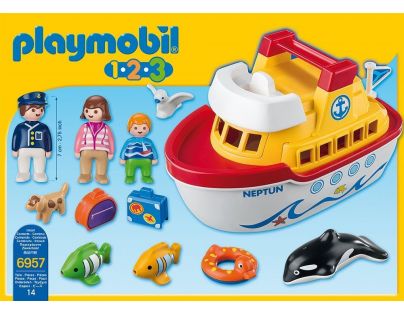 Playmobil 6957 Prenosná loď NEPTUN