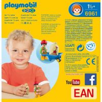 Playmobil 6961 Stavebný robotník s fúrikom 3