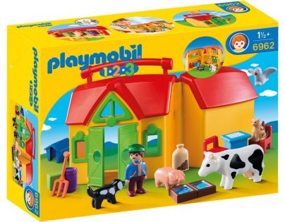 PLAYMOBIL® 6962 Moja prvá prenosná farma 1.2.3