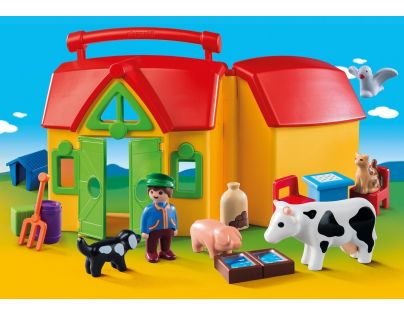 PLAYMOBIL® 6962 Moja prvá prenosná farma 1.2.3