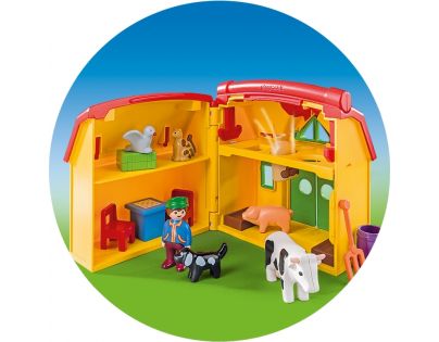 PLAYMOBIL® 6962 Moja prvá prenosná farma 1.2.3