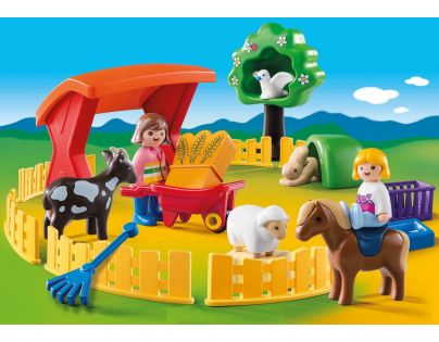 Playmobil 6963 Výbeh domácich zvierat 1.2.3
