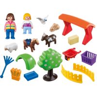 Playmobil 6963 Výbeh domácich zvierat 1.2.3 4