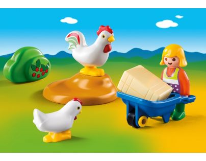 Playmobil 6965 Farmárka s hydinou