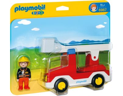 Playmobil 6967 Hasičské auto - Poškodený obal