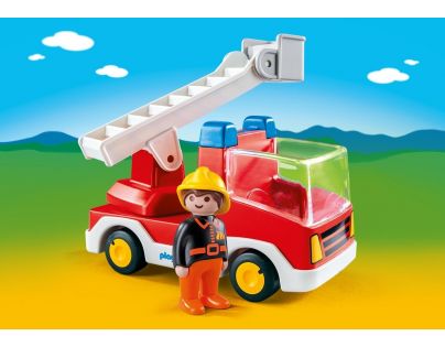 Playmobil 6967 Hasičské auto - Poškodený obal