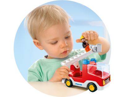 Playmobil 6967 Hasičské auto - Poškodený obal