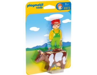 Playmobil 6972 Farmár s kravičkou