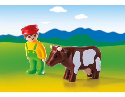 Playmobil 6972 Farmár s kravičkou