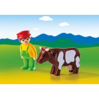 Playmobil 6972 Farmár s kravičkou 2