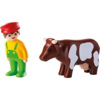 Playmobil 6972 Farmár s kravičkou 3