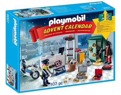 Playmobil 9007 Adventní kalendář Policejní zásah v klenotnictví