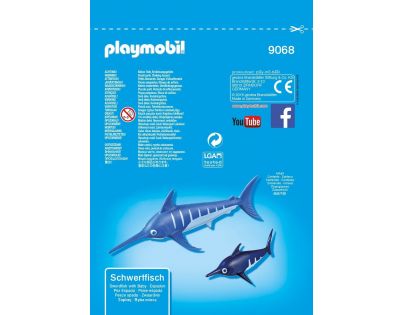 Playmobil 9068 Mečiar s mláďaťom