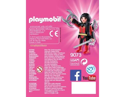Playmobil 9073 Bojovníčka s mečmi