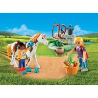 Playmobil 9100 Prenosný box Starostlivosť o kone 2