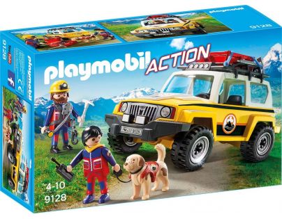 Playmobil 9128 Zásahové vozidlo horských záchranárov