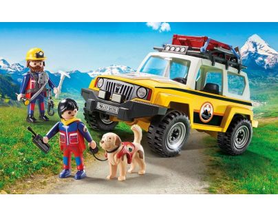 Playmobil 9128 Zásahové vozidlo horských záchranárov