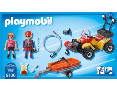 Playmobil 9130 Čtyřkolka záchranářů