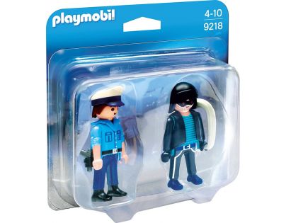 Playmobil 9218 Duo pack Policajt a zlodej