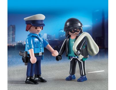Playmobil 9218 Duo pack Policajt a zlodej