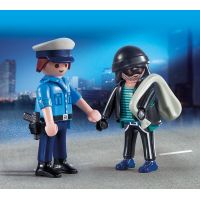 Playmobil 9218 Duo pack Policajt a zlodej 2