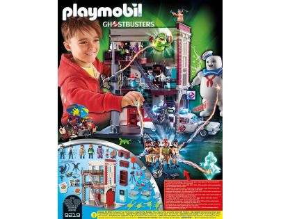 Playmobil 9219 Ghostbusters Požární zbrojnice