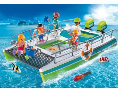 Playmobil 9233 Loď se skleněným dnem a podvodním motorem