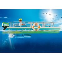 Playmobil 9233 Loď se skleněným dnem a podvodním motorem 6
