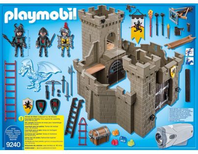 Playmobil 9240 Pevnost Lvích rytířů s UV baterkou