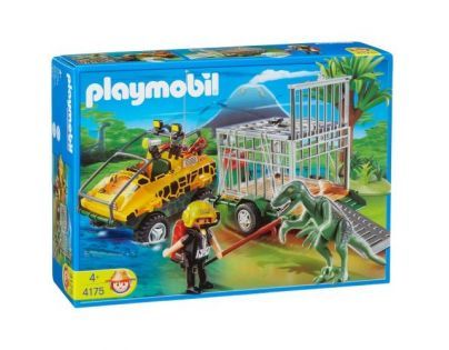 Playmobil 4175 - Deinonychus a obojživelný vůz