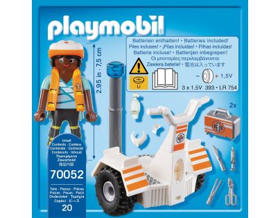 Playmobil Figúrka Sagway so záchranárom