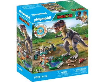 Playmobil P71524PMB Hľadanie stôp T-Rexa
