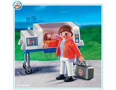 Playmobil 4225 - Lékařka s inkubátorem