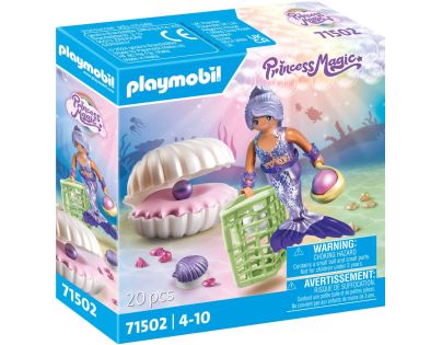 Playmobil P71502PMB Morská panna s perlovou mušľou