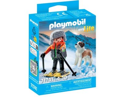 Playmobil P71741PMB Turista s bernardínom