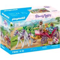 Playmobil P71846PMB Jazda kočiarom s princeznou a princom