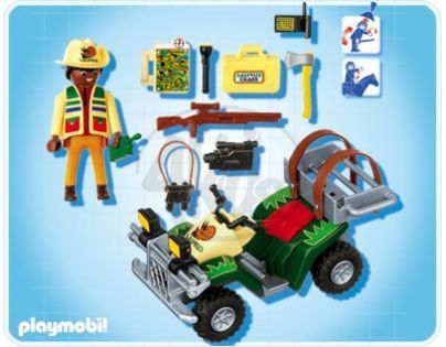 Playmobil 4176 - Průzkumná čtyřkolka
