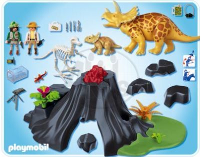 Playmobil 4170 - Triceratops s mládětem