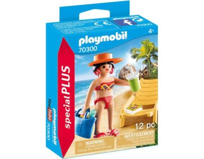 Playmobil Turistka s lehátkom